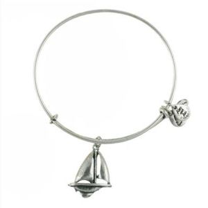 Alex and Ani Sailboat charm bracelet
